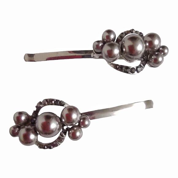 Hair Decor 8pc Bundle Barrett's Enamel Plastic Hair Clips Accessories Festival - Picture 9 of 12